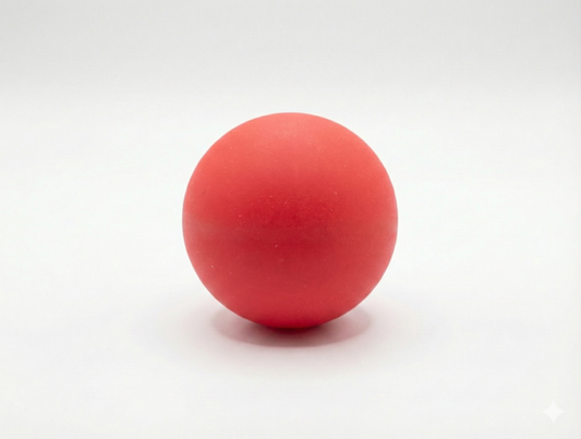 RED RUBBER BALL