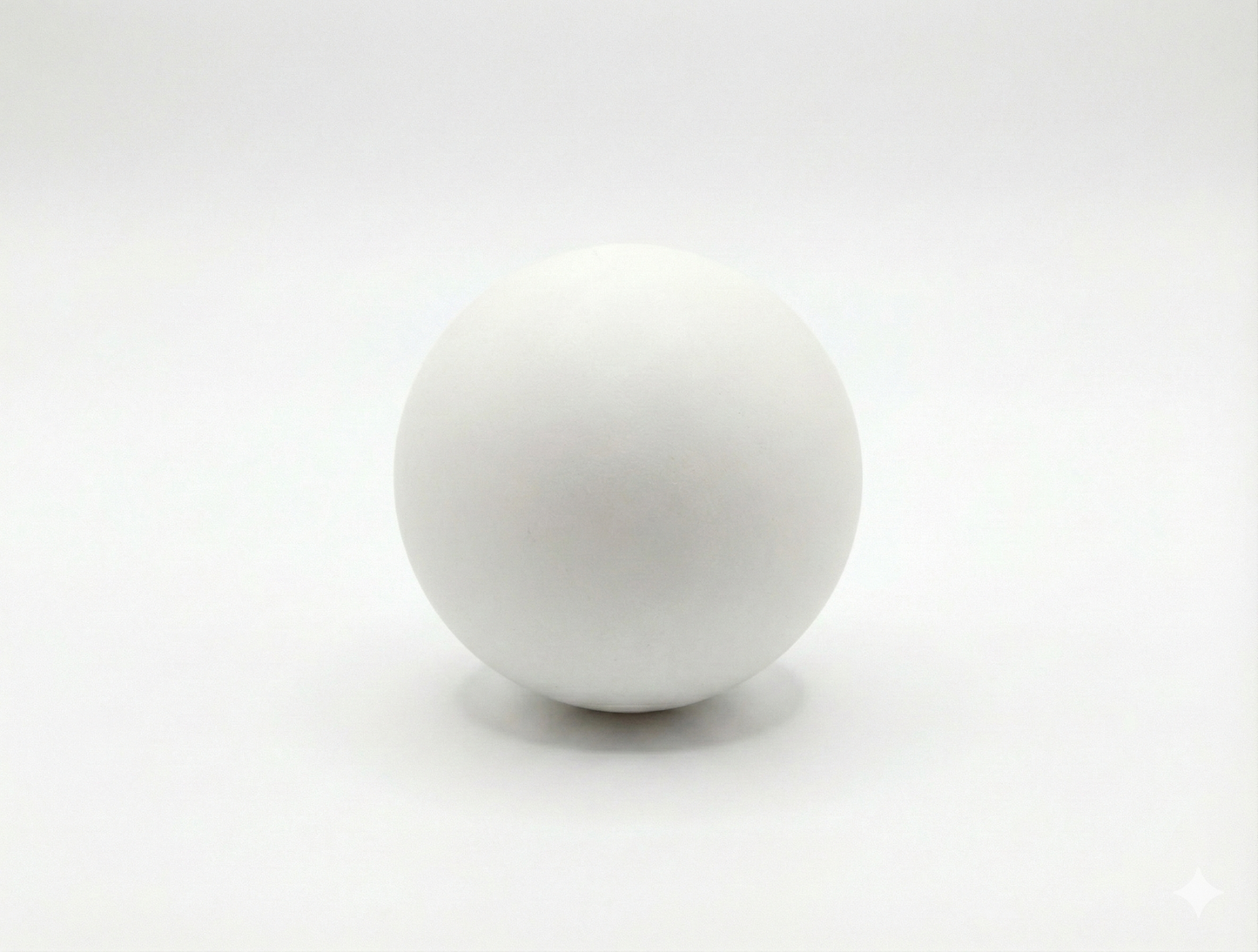 WHITE RUBBER BALL