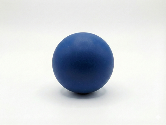 BLUE RUBBER BALL