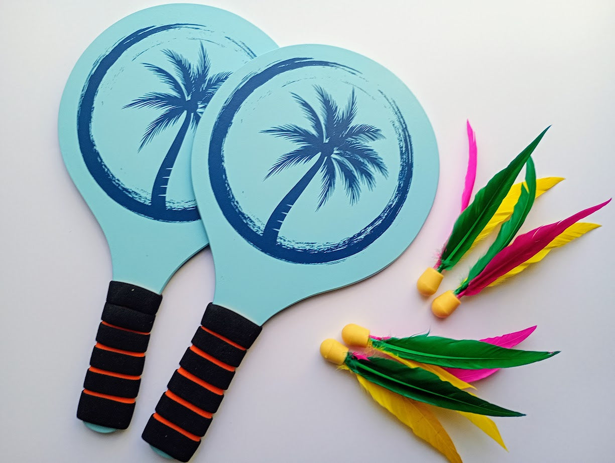 BAT SET - PALM OCEAN BLUE