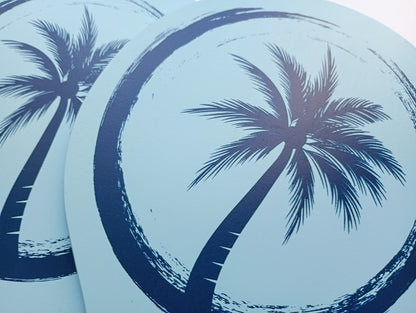 BAT SET - PALM OCEAN BLUE