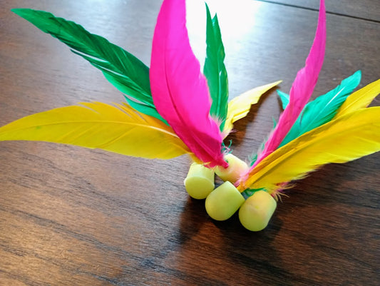 Flerfarvet Standard Netsy bolde (4 stk.)