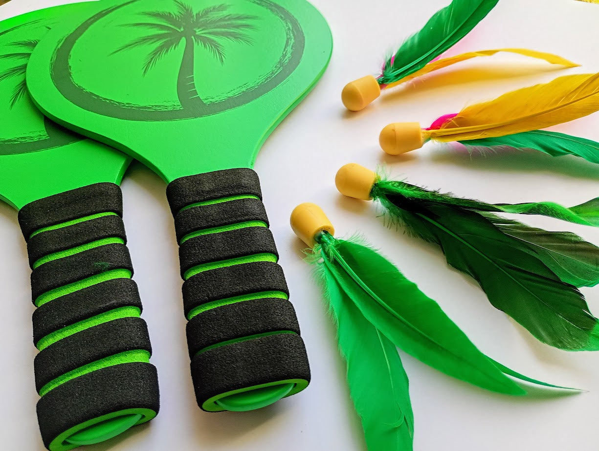 BAT SET - PALM GREEN TROPIC