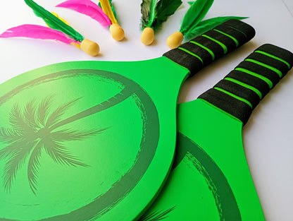 BAT SET - PALM GREEN TROPIC