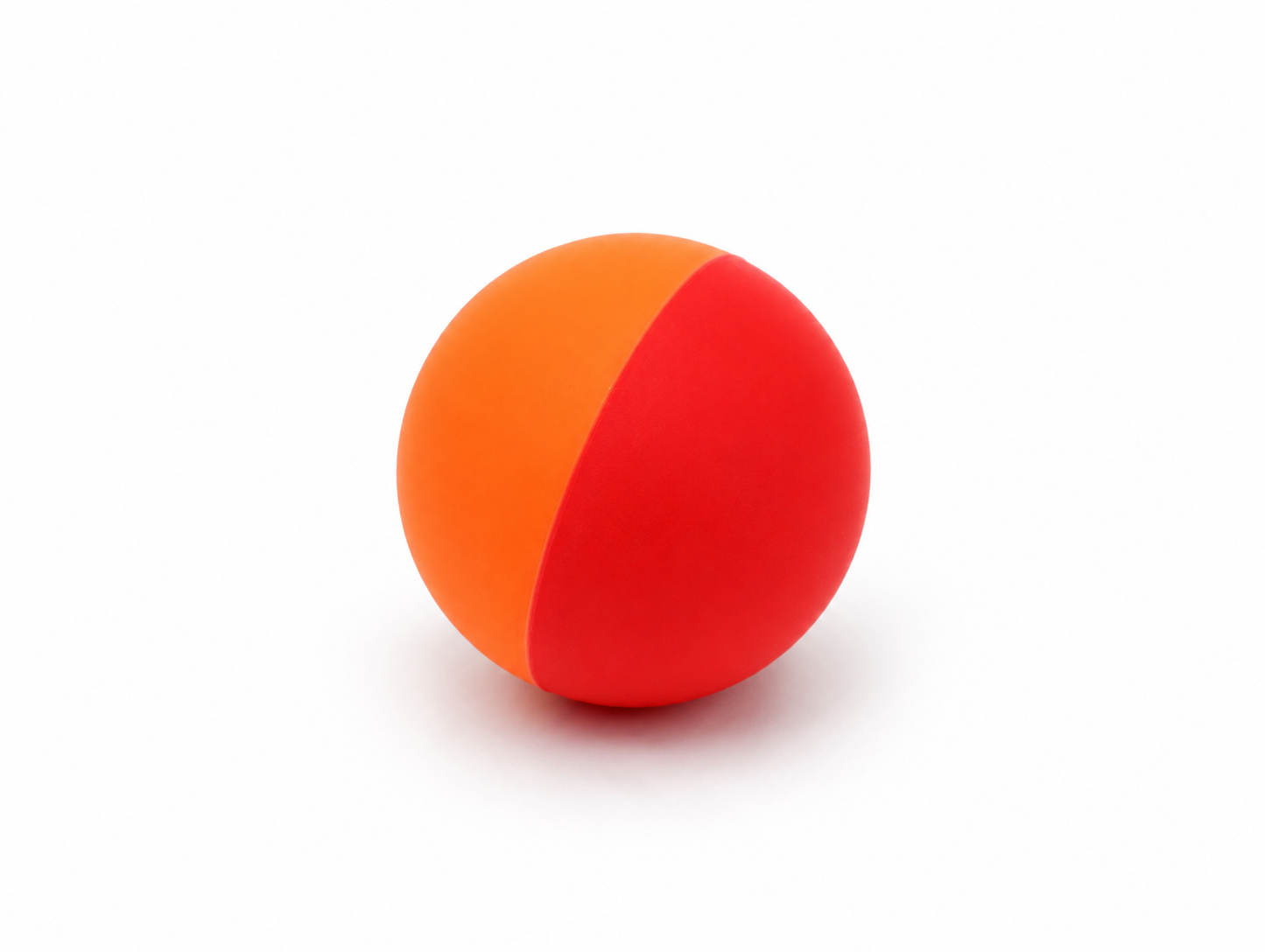 NYHED! ORANGE / RØD GUMMIBOLD